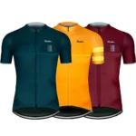 Men Cycling Jersey Raudax Classic Black Cycling Racing Tops Short Sleeve Cyclist Clothes Shirt Maillot Summer Bicycle Bike Wear - Image 2