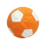 Size 5 Curve Soccer Ball Curve Lines Recreational Youth Football Orange Football Trainin Match Football Outdoor Backyard - Image 2