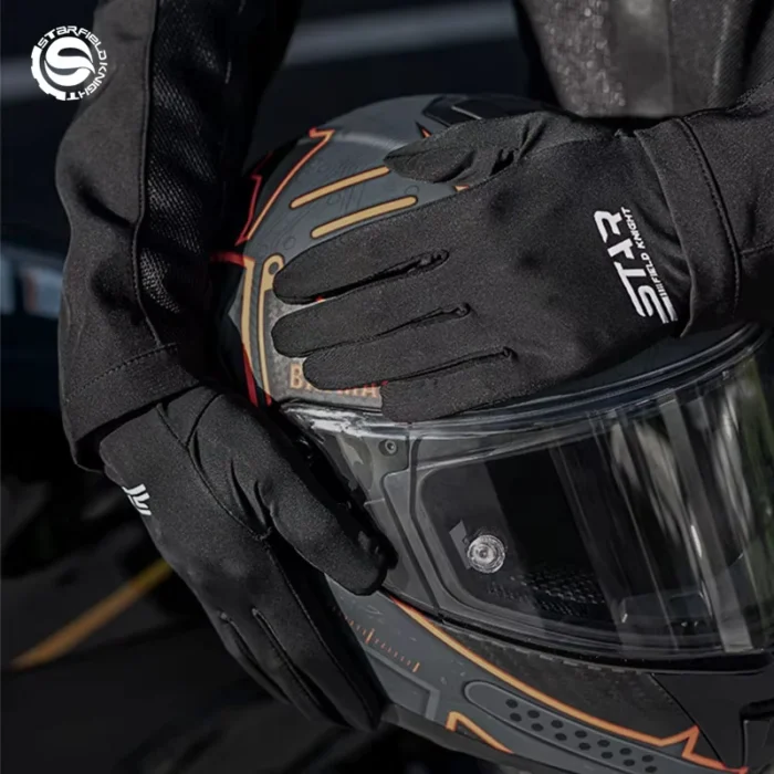 Winter Summer Motorcycle Gloves Inner Liner Moto Riding Car Driving Silk Liner Soft Sport Motorbike Motocross Glove Lining Black - Image 5