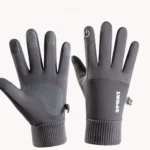 ﻿ Bicycle Gloves Keep Warm Full Finger Men Winter Windproof Fleece Cycling Glove Touch Screen MTB Road Bike Gloves - Image 4