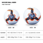 1pc Soccer Ball, Wear-resistant Soft Football For Training Competition,Size 4,5 - Image 5