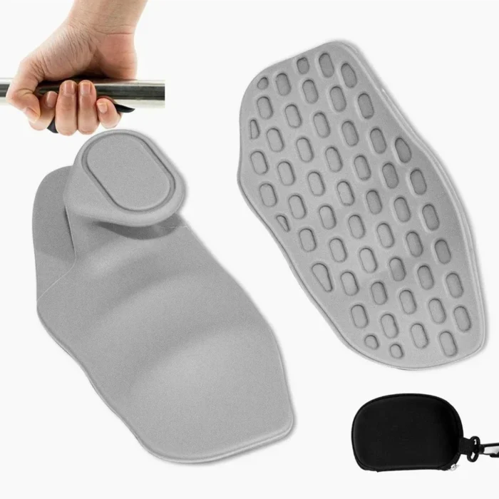 Unisex Silicone Fingerless Fitness and Gymnastics Grip Gloves – Non-Slip Pull and Cross Training Palm Protection Set - Image 6