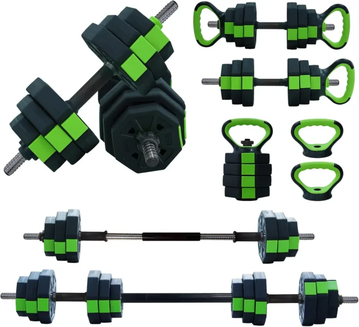 66lbs/88lbs Weight 4 in 1 Adjustable Kettlebell Set Dumbbell Set Used as Kettlebells Barbell Push up Stand for GYM Home - Image 1