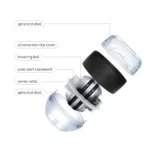 LED Wrist Power Trainer Ball Self-starting Gyro Wrist Hand Ball Arm Hand Muscle Force Fitness Exercise Equipment Strengthener - Image 5