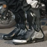 Professional Off-road Motorcycle Anti-slip Mid-calf Long Ankle Off-road Racing Wear-resistant Motorcycle Rider Protective Shoes - Image 4