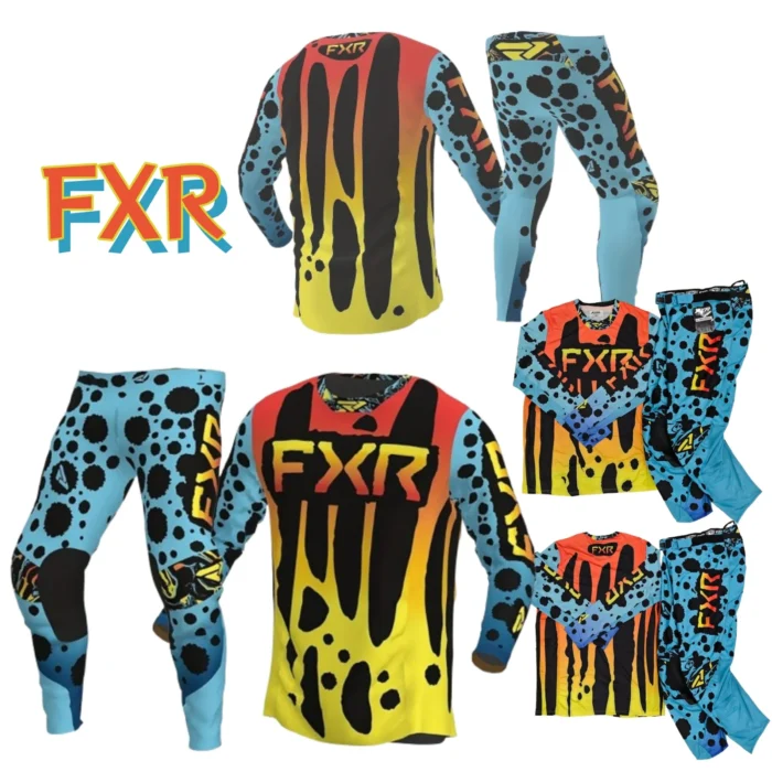 2025 FXR Podium Motocross Gear Set Top Shift MX Jersey Set Dirt Bike Enduro MTB BMX SX Racing Suit Gear Combo - Image 1