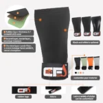 Hypalon chalk free weight Lifting Grips Heavy Duty Straps Alternative Power Lifting Hooks for Deadlift Wrist Support Calleras - Image 4