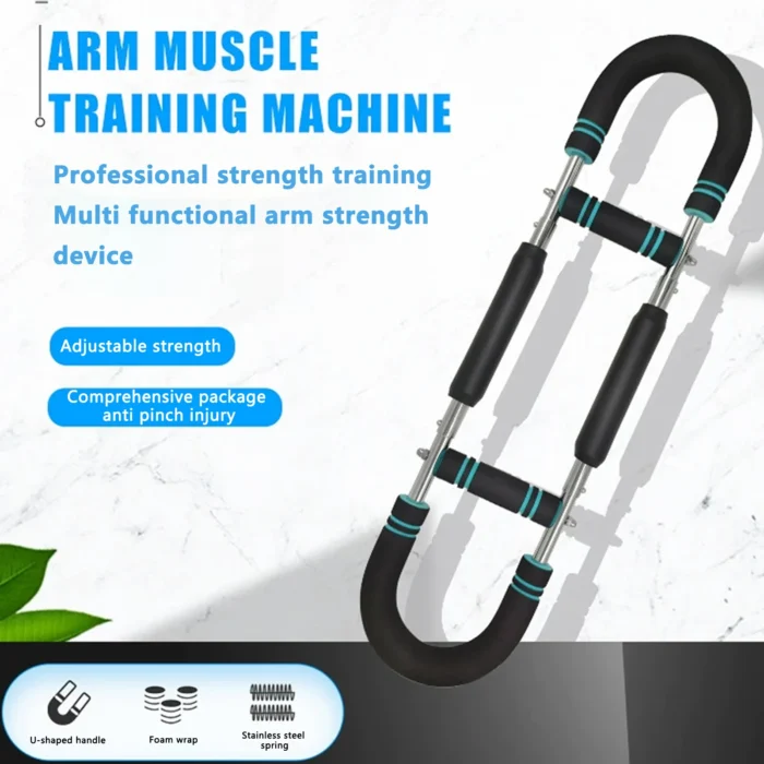 u shape Hand Gripper Strengths Twister Arm Trainer Power Twister Bar Fitness Equipment for Men and Women Home Workout - Image 1
