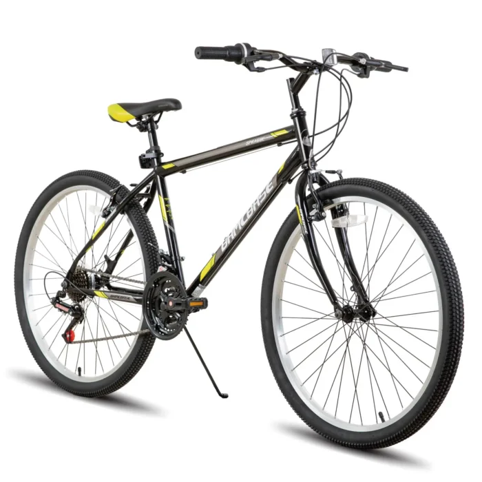 Hiland 24 26 inch Mountain Bike for Men Women, 21 Speeds High-Carbon Steel Frame, Sport Cycling MTB Bicycle for Adult - Image 1