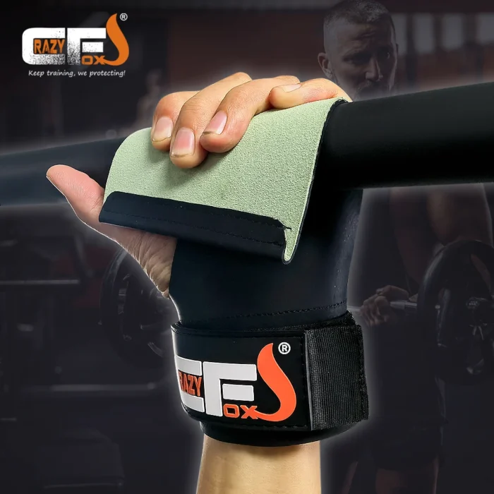 Hypalon chalk free weight Lifting Grips Heavy Duty Straps Alternative Power Lifting Hooks for Deadlift Wrist Support Calleras - Image 5