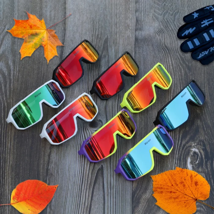 SCVCN Cycling Glasses Bike Sunglasses Men UV400 Eyewear Sports MTB Outdoor Goggles Bicycle Women Sunglasses Multi Color Riding - Image 2