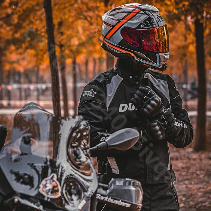Motorcycle Riding Racing Suit Men's Women's Four Season Motorbike Knight Set Anti Drop Motocross Clothes Autumn Winter - Image 3