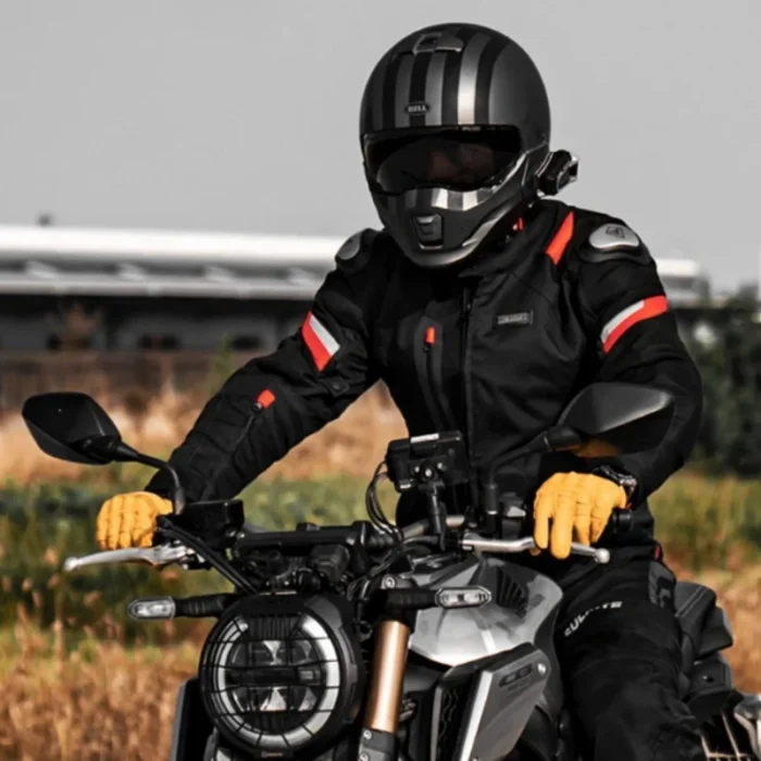 Sulaite Off-Road Motorcycle Racing Suit Autumn Winter Rally Knight Jacket Warm Riding Suit Oxford Fabric Waterproof Sweat Absorb - Image 3