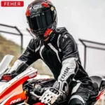 Motorcycle Racing Suit Off-road Men's One-piece Protective Clothing Motorcyclist Leather Jacket Kart Rider CE Protecter Gear - Image 3