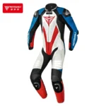 Warm Motorcycle leather Waterproof Motor One-piece Leather Jacket Riding Protection Racing Suit Riding Protection Riding Suit - Image 2