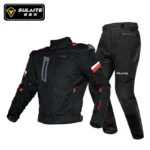 Sulaite Off-Road Motorcycle Racing Suit Autumn Winter Rally Knight Jacket Warm Riding Suit Oxford Fabric Waterproof Sweat Absorb - Image 6