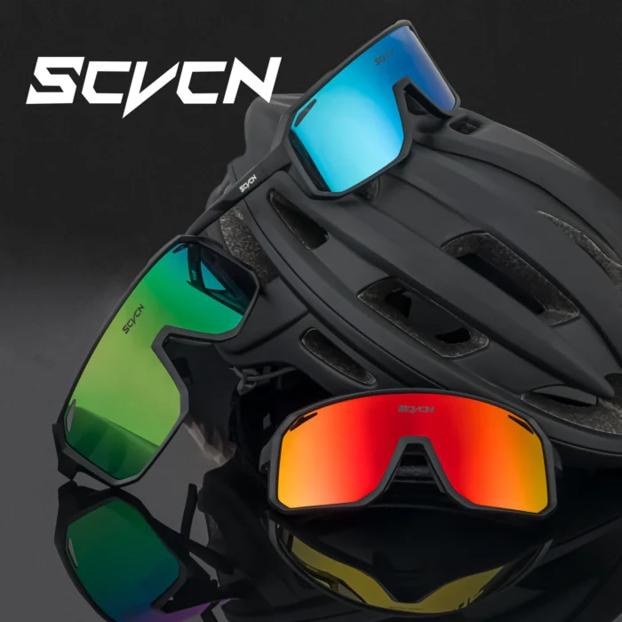 SCVCN Cycling Glasses Bike Sunglasses Men UV400 Eyewear Sports MTB Outdoor Goggles Bicycle Women Sunglasses Multi Color Riding - Image 5