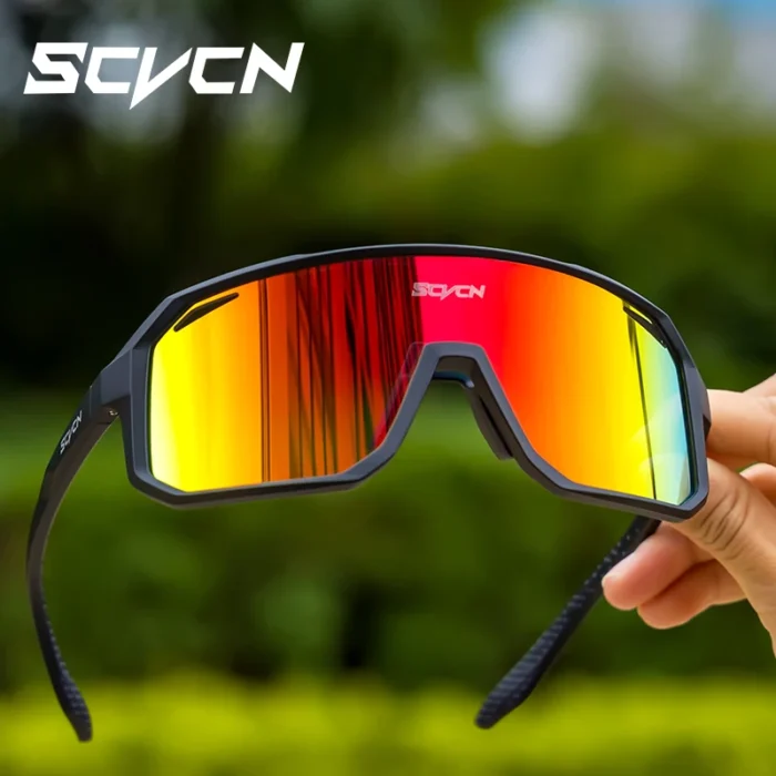 SCVCN Cycling Glasses Bike Sunglasses Men UV400 Eyewear Sports MTB Outdoor Goggles Bicycle Women Sunglasses Multi Color Riding - Image 1