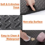 Puzzle Fitness Mat EVA Interlocking Foam Floor Tiles Sports Protection Yoga Home Gym Equipment Mat Non-Slip Floor Mat for Kids - Image 3