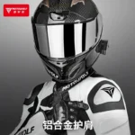 Warm Motorcycle leather Waterproof Motor One-piece Leather Jacket Riding Protection Racing Suit Riding Protection Riding Suit - Image 3