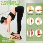 Foldable Wooden Incline Board Adjustable Calf Ankle Stretcher Plyometric Home Stretching Balance Training Fitness Equipment - Image 5