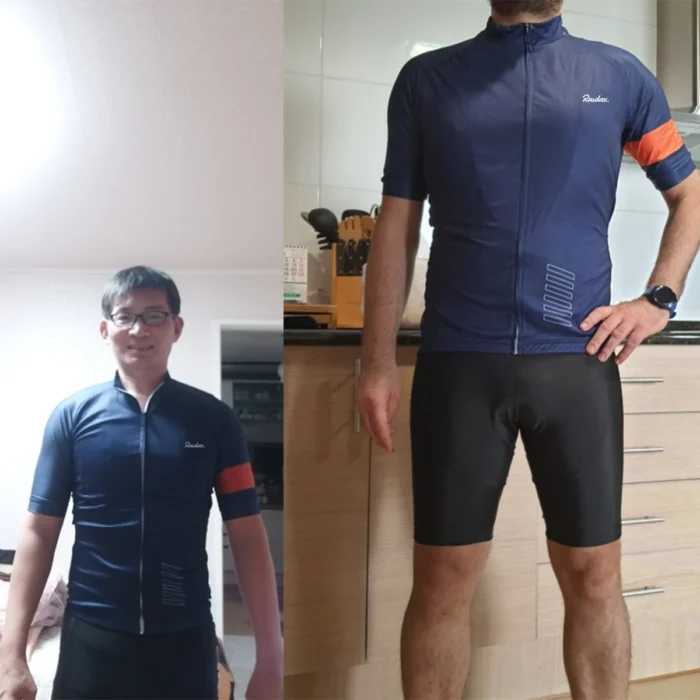Men Cycling Jersey Raudax Classic Black Cycling Racing Tops Short Sleeve Cyclist Clothes Shirt Maillot Summer Bicycle Bike Wear - Image 3