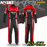 Adult Men and Women Beach Off-road F1 Kart One-piece Riding Waterproof Training Racing Suit Track One-piece Suit Jackets 6XL
