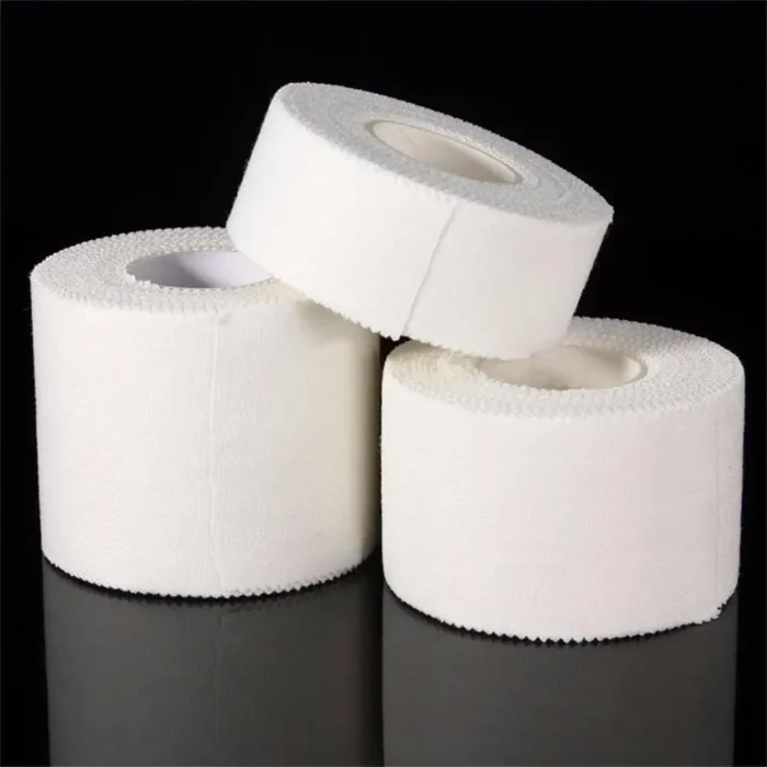 12.5/25/50mm/Roll Medical Waterproof Cotton Premium Adhesive Tape Sport Binding Physio Muscle Elastic Bandage Strain Injury Tape - Image 1