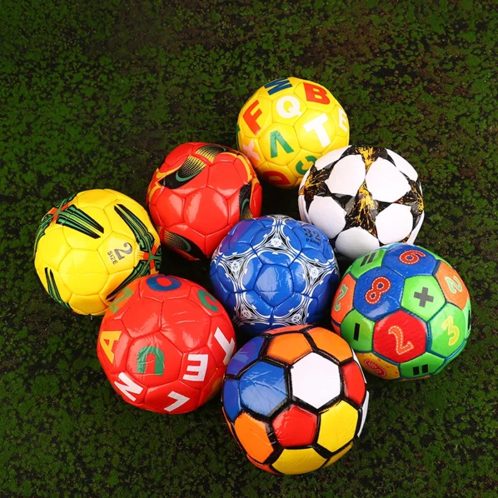 Kids Football Replacements Soccer Balls Summer Beach Party Beach Toys Small Soccer Balls Size 2 Soccer Footballs - Image 1
