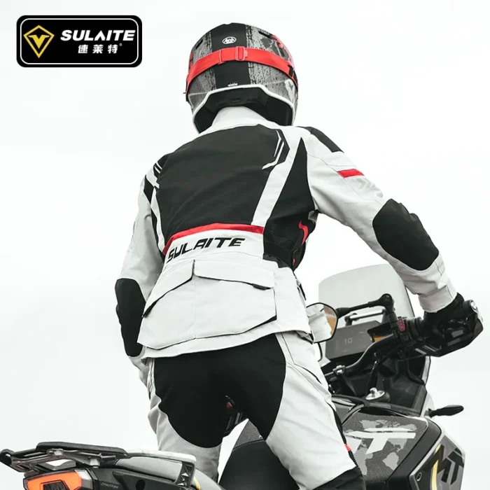 Motorcycle Riding Clothing Winter Men's and Women's Motor Riding Rally Clothing Windproof and Fall-proof Racing Clothing Suit - Image 2