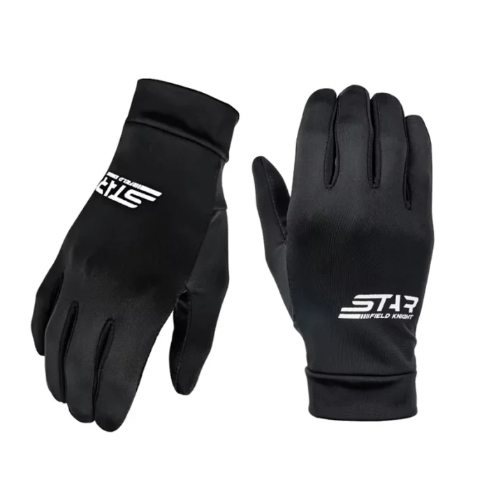 Winter Summer Motorcycle Gloves Inner Liner Moto Riding Car Driving Silk Liner Soft Sport Motorbike Motocross Glove Lining Black - Image 2