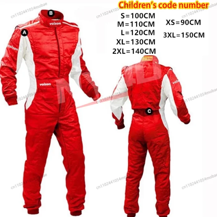 4XL Professional Karting Suit Men Women Waterproof Car Motorcycle Motocross Racing Club Exercise Clothing Set Overalls 오토바이 슈트 - Image 2