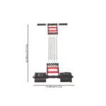 Gym Equipment Spring Chest Developer Expander Men Tension Puller Fitness Stainless Steel Muscles Exercise Workout Equipment - Image 2