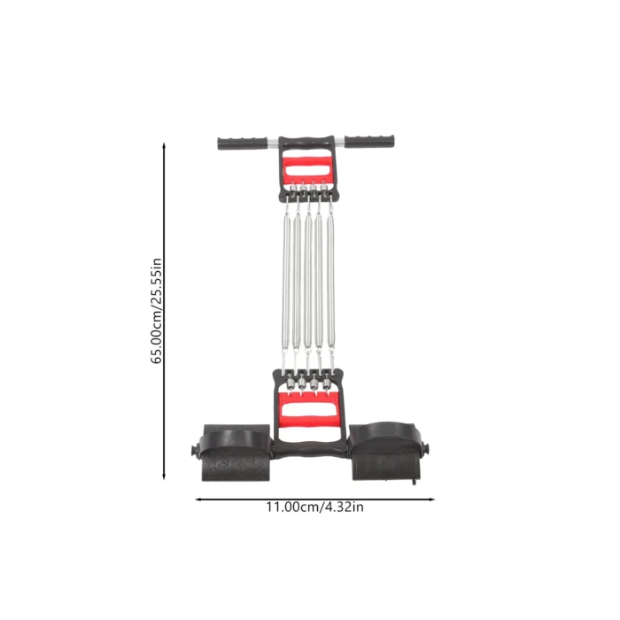 Gym Equipment Spring Chest Developer Expander Men Tension Puller Fitness Stainless Steel Muscles Exercise Workout Equipment - Image 2