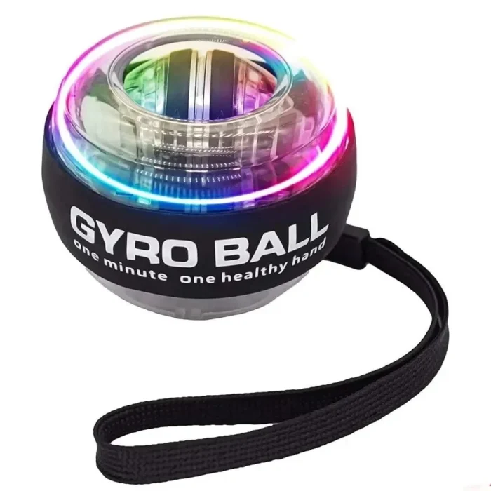 LED Wrist Power Trainer Ball Self-starting Gyro Wrist Hand Ball Arm Hand Muscle Force Fitness Exercise Equipment Strengthener - Image 1