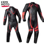 Racing One-piece Suit Off-road Motorcycle Men's Protective Clothing Motorcyclist Leather Jacket Kart Rider Body Protecter Gear