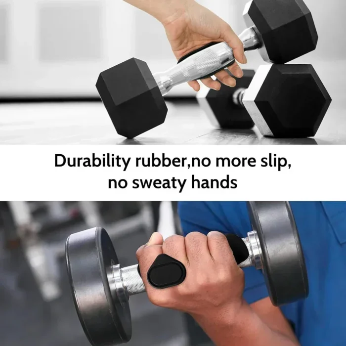 Unisex Silicone Fingerless Fitness and Gymnastics Grip Gloves – Non-Slip Pull and Cross Training Palm Protection Set - Image 5