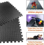 Puzzle Fitness Mat EVA Interlocking Foam Floor Tiles Sports Protection Yoga Home Gym Equipment Mat Non-Slip Floor Mat for Kids - Image 5